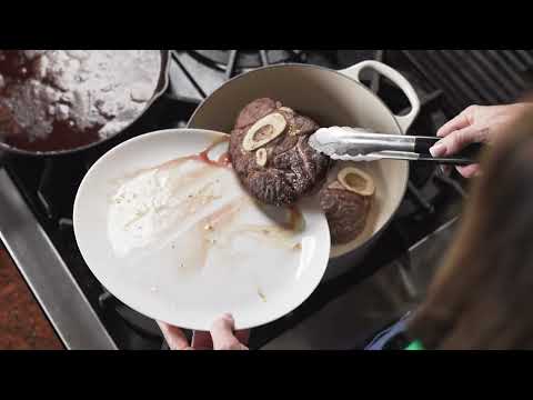 Oklahoma Beef Shanks with Mushrooms & Bacon