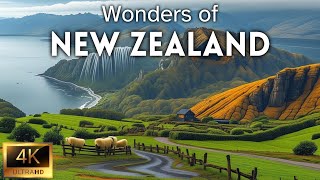 Wonders of New Zealand | Top 10 - Most Amazing Places in New Zealand | Travel Video 4K