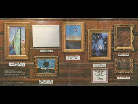 EMERSON, LAKE & PALMER -  PICTURES AT AN EXHIBITION (VINYL CUT) -  U. K.  UNDERGROUND - 1971