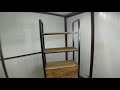 Стеллаж лофт с выдвижными ящиками!
