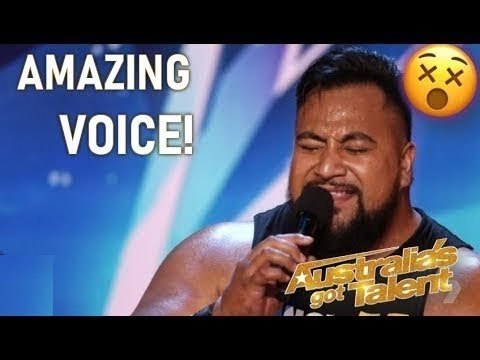 Strongest Man On Earth Eddie Williams SHOCKS With A Singing Audition! | Australia's Got Talent 2019