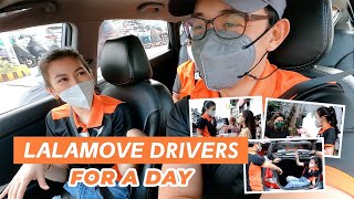 Delivery Drivers for a Day by Alex Gonzaga