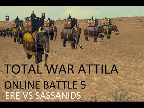 Total War Attila Online Battle - ERE vs Sassanids