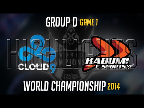 Cloud 9 vs Kabum E Sports Game 1 S4 Worlds Highlights | LoL World Championship 2014 S4 C9 vs KBM