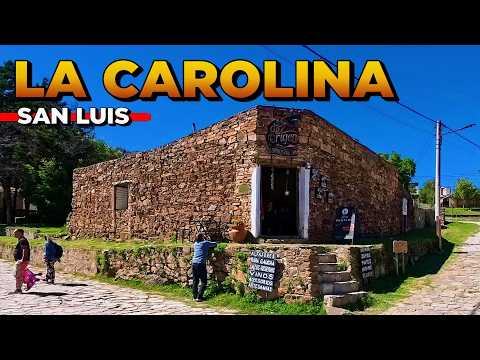 El PUEBLO de PIEDRA que REGALA ORO a los TURISTAS 🇦🇷 LA CAROLINA Walking Tour