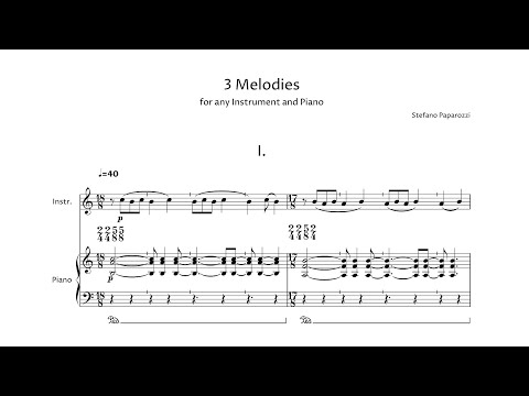 Stefano Paparozzi – 3 Melodies