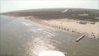 preview picture of video 'Plaja de la Sulina - filmare aeriana'