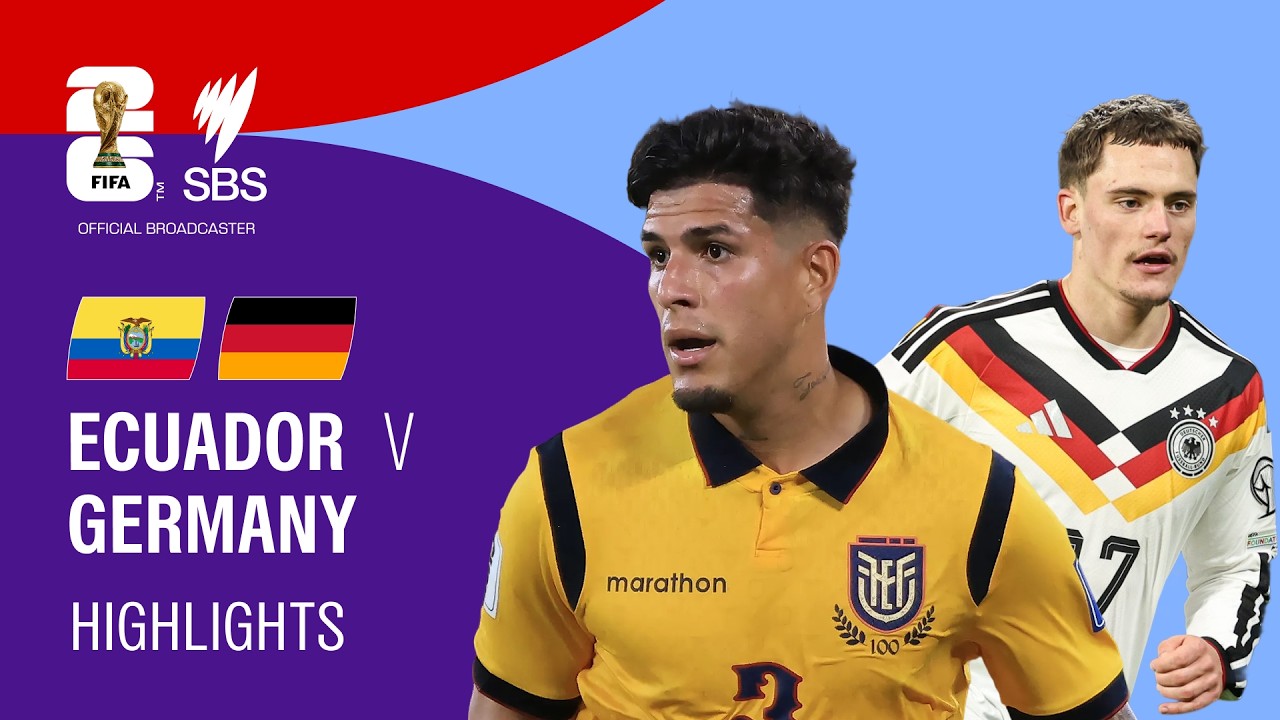 Ecuador v Germany: FIFA World Cup 2026 Highlights Group E