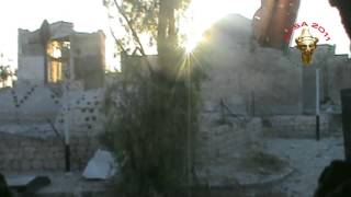 preview picture of video 'Aleppo: damage to the eastern section of Saraya Building 08 09 2014 حلب : اثار الدمار بمبنى السرايا'