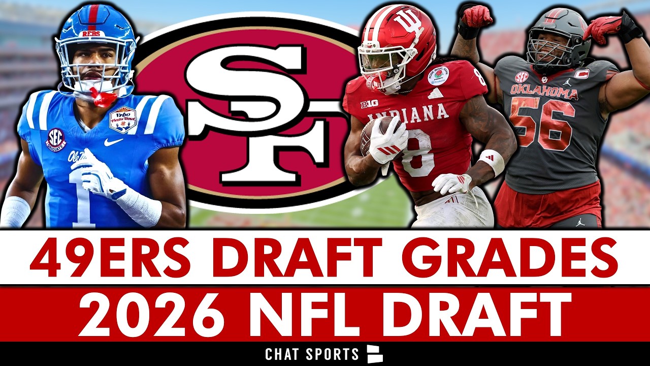 San Francisco 49ers Draft Grades: All 7 Rounds From 2026 NFL Draft  De'Zhaun Stribling, Kaelon black