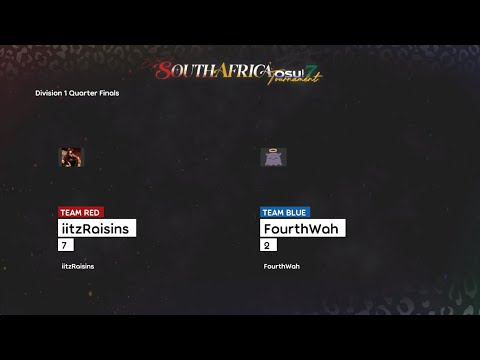 SAOT7 Division 1 Quarter Finals iitzRaisins VS FourthWah