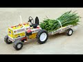 How To Make Matchbox Tractor Trolley Diy Tractor Agriculture Trolley Dc Motor Toy Tractor