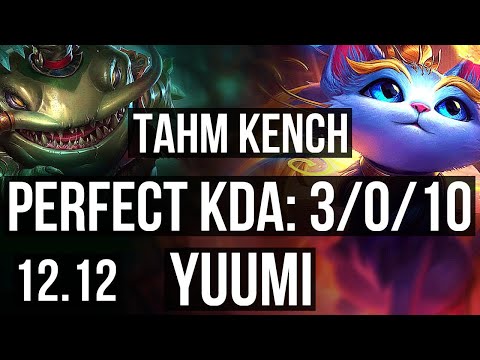 TAHM KENCH & Twitch vs YUUMI & Zeri (SUP) | 3/0/10, 300+ games | NA Grandmaster | 12.12