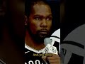 KD says he's got NOTHING to prove to Nets fans ? #shorts