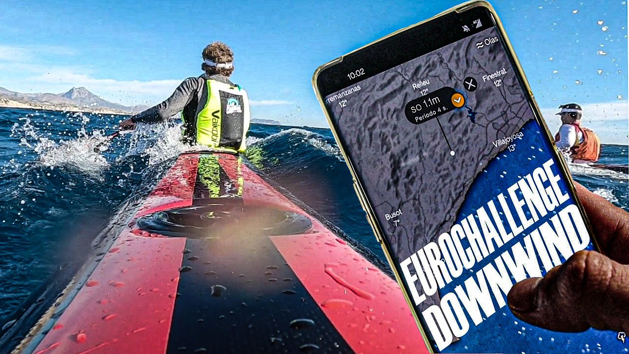 Surfski Downwind  EUROCHALLENGE Course!