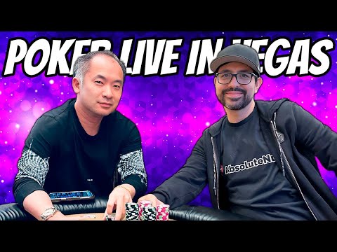 POKER LIVE w/ Nikki Limo - Las Vegas - Deep Stack - Absolute Nuts!  -2/28/25 #poker #lasvegas