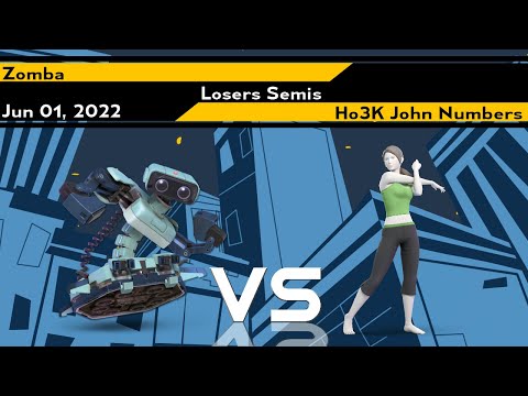 [Smash Ultimate] Zomba vs Ho3K | John Numbers - Xeno244 (L.Semis)