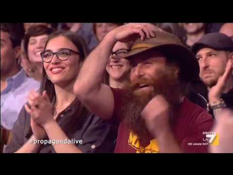 #Propaganda live - Ministro Matteo Salvini al Tg2 - Sen.Matteo Renzi critico col Ministro Di Maio