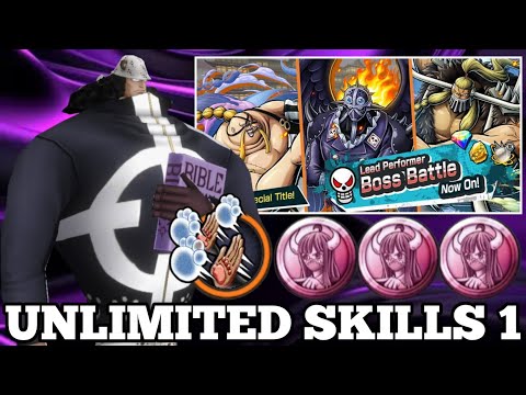 UNLIMITED SKILLS 1 KUMA GAMEPLAY | ONE PIECE BOUNTY RUSH | OPBR