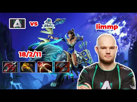 Limmp Mirana Mid - DOTA 2 7.27D - Alliance vs LiveToWin - Dota2 Gameplay [Learn To PRO]