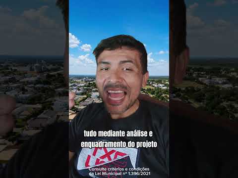 Essa lei beneficia o empresário na cidade de Querência MT - Romário Queiroz