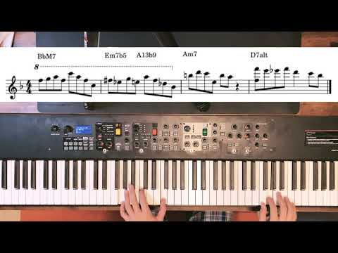 Lick of The Day no.42 | Kenny Kirkland (Black nile)