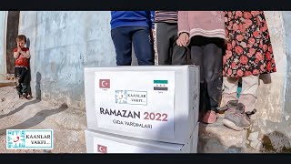 Kaanlar Vakfı - 2022 Suriye Gıda Yardımı