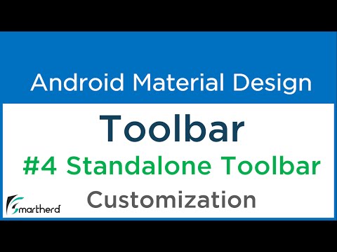 3 5 Android Customizing Toolbar Android Material Design