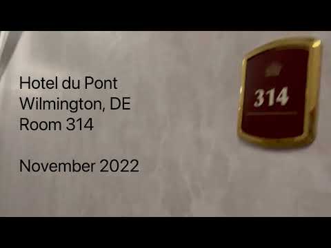 Hotel Room Tour: Hotel du Pont
