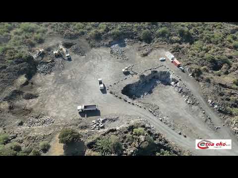Estrazione e fornitura di pietra lavica dell'Etna 3