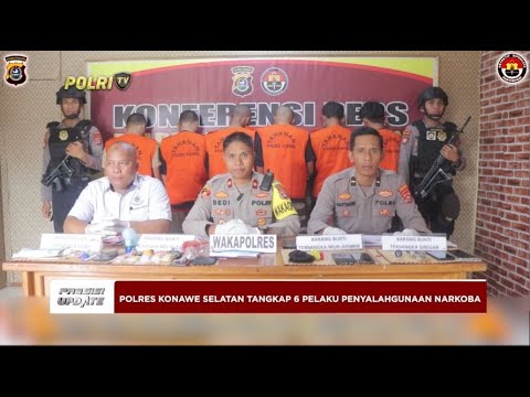 PRESISI UPDATE : POLRES KONAWE SELATAN TANGKAP PELAKU PENYALAHGUNAAN NARKOBA 03/05/2024 16.00 TV Radio Polri 21,9 rb subscriber