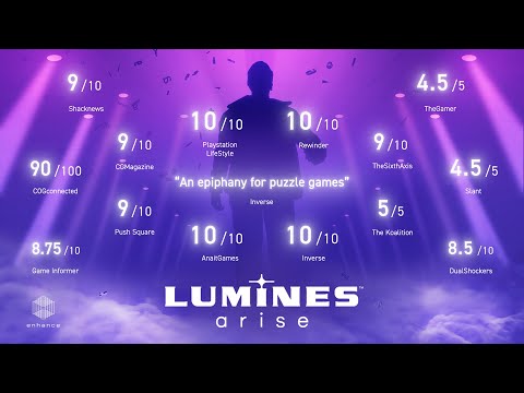 Lumines Arise Accolades Trailer | PS5, Steam