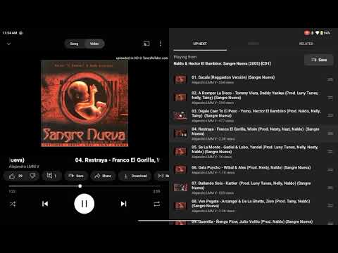 Restraya (Feat. Franco El Gorila) - Wisin & Yandel (Sangre Nueva CD1)