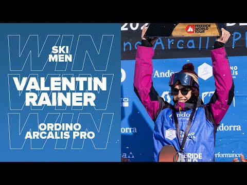 Valentin Rainer Winning Run I FWT23 Ordino Arcalís Pro