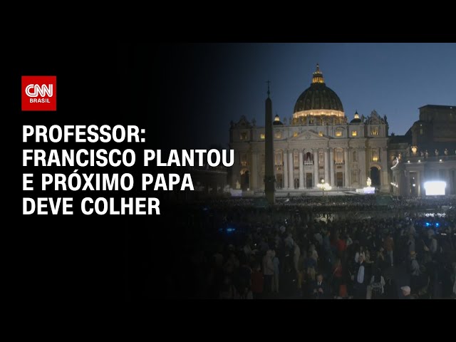 Francisco plantou e próximo papa deve colher, diz professor | CNN 360º