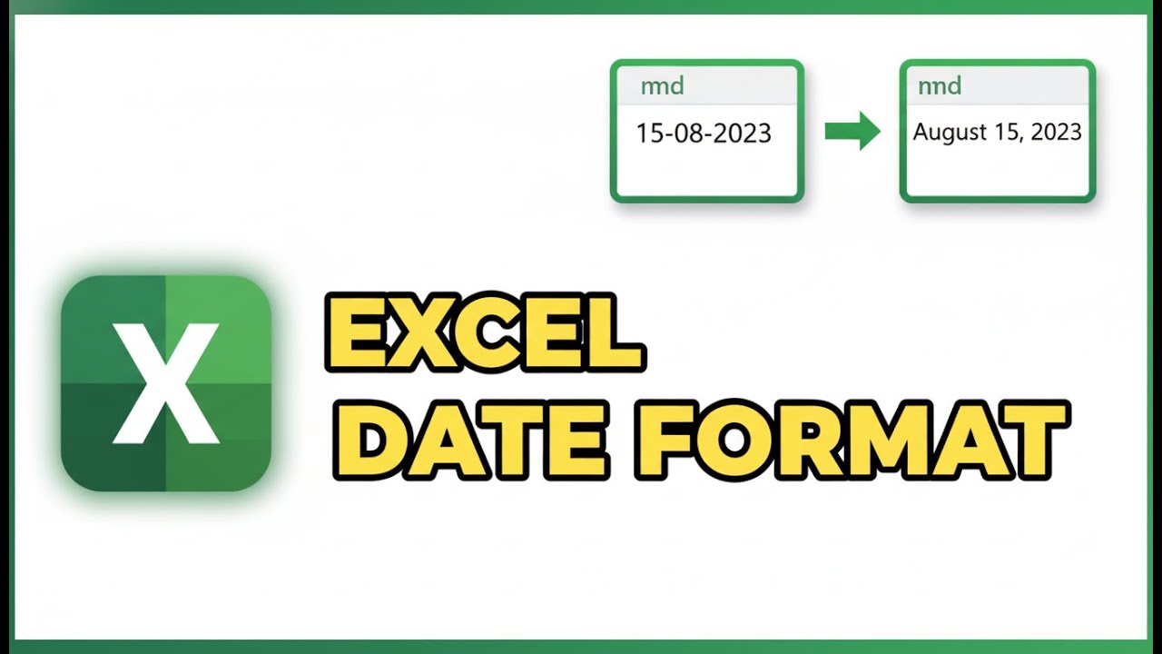 How To Change Date Format in Excel (2025)