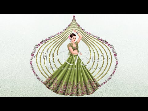 Zunaira - The Olive Green Lehenga | YDRV Style