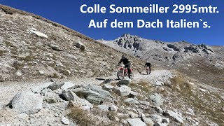 Endurowandern im Piemont. Bei Traumwetter auf das Dach Italiens. Col de Sommeiller 2995mtr.