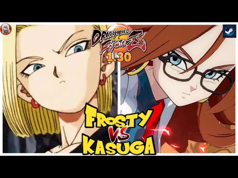 DBFZ Kasuga vs Frosty - Amazing fights! - Ver 1.30