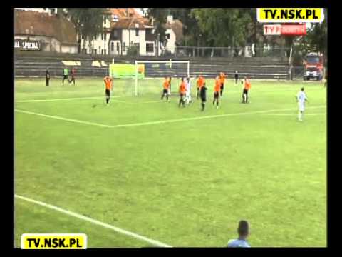 tv.nsk.pl 2012-09-16 II liga Concordia Elbląg - Garbarnia Kraków 1-1 (1-0) bramki skrót wywiady
