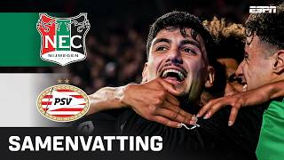 SPEKTAKELSTUK in DE GOFFERT om een FINALEPLEK 🤩🏆 | Samenvatting N.E.C. - PSV