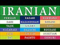IRANIC LANGUAGES COMPILATION