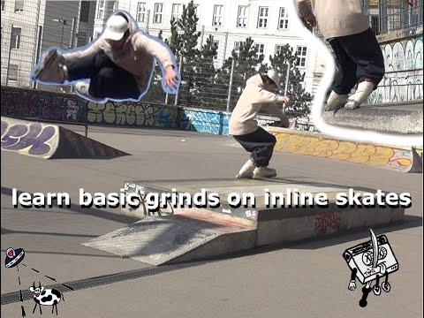 Learn to Grind on Inline Skates - Basic Tricks and Tips