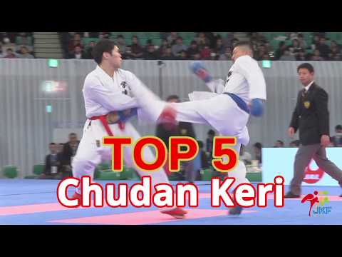 TOP 5 – 中段蹴り（全日本大会）Chudan Keri of the 46th Japan Cup