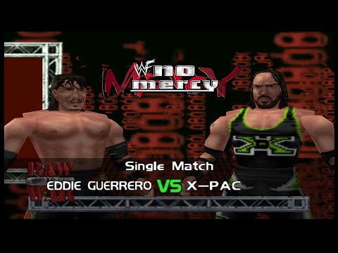 WWF No Mercy | Eddie Guerrero vs X-Pac | Exhibition | RetroArch