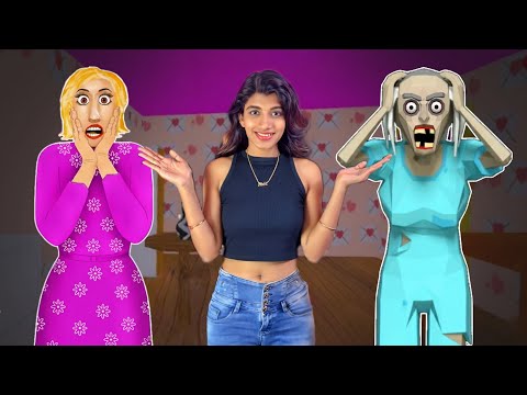 Mad Granny vs Barbie Granny - Who's More Beautiful 😍 