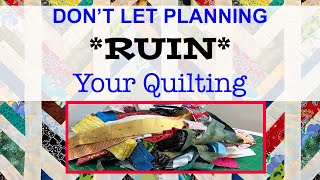 ♻️ v24.09 😭❓IS PLANNING RUINING YOUR QUILTING❓😭 | FAST HERRINGBONE | Beginner Friendly Scrapbuster