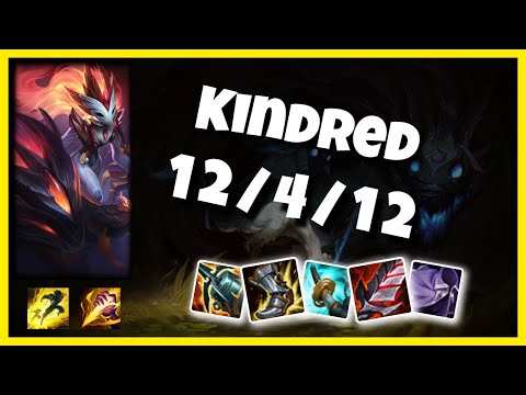 Kindred vs Nidalee BR Challenger JUNGLE (12/4/12) Gameplay Replay - Patch 10.24