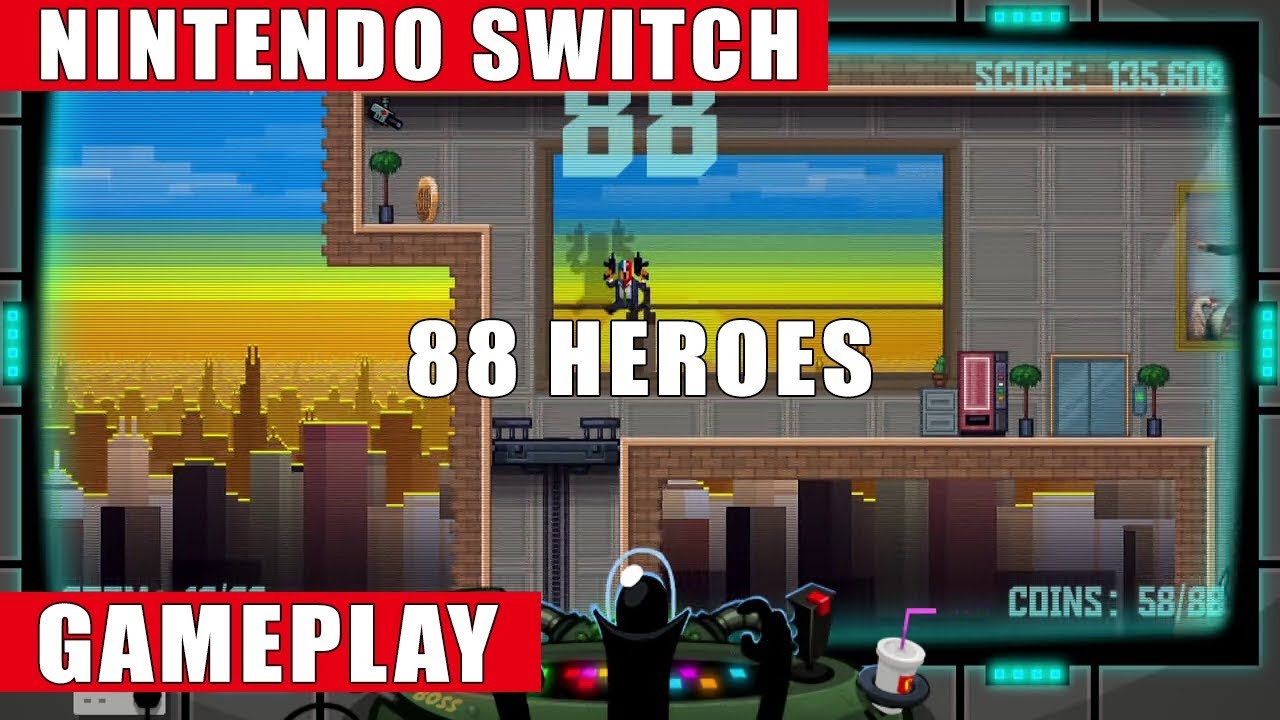 88 Heroes: 98 Heroes Edition Nintendo Switch Gameplay