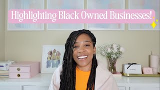 Collective Haul: Black Woman Owned Small Businesses | August is Black Business Month!